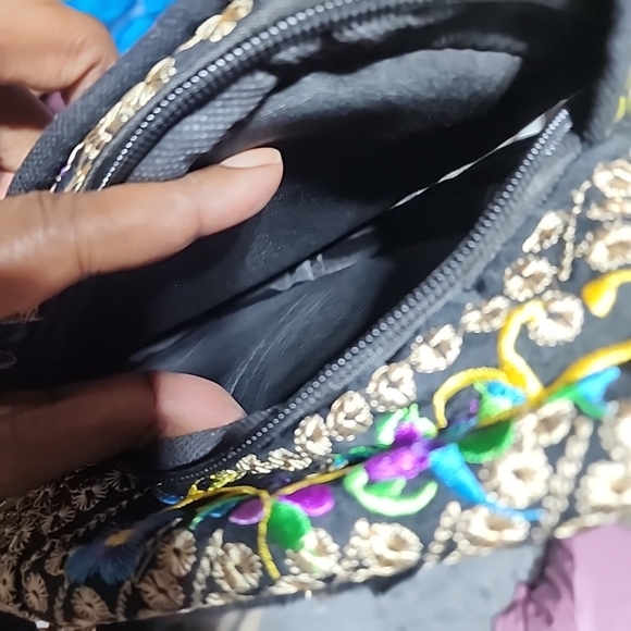 Bohemian Embrodied Back Pack - Picture 4 of 6